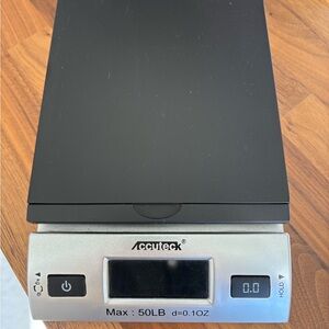 Accuteck Digital Postal Scale in Black and Silver